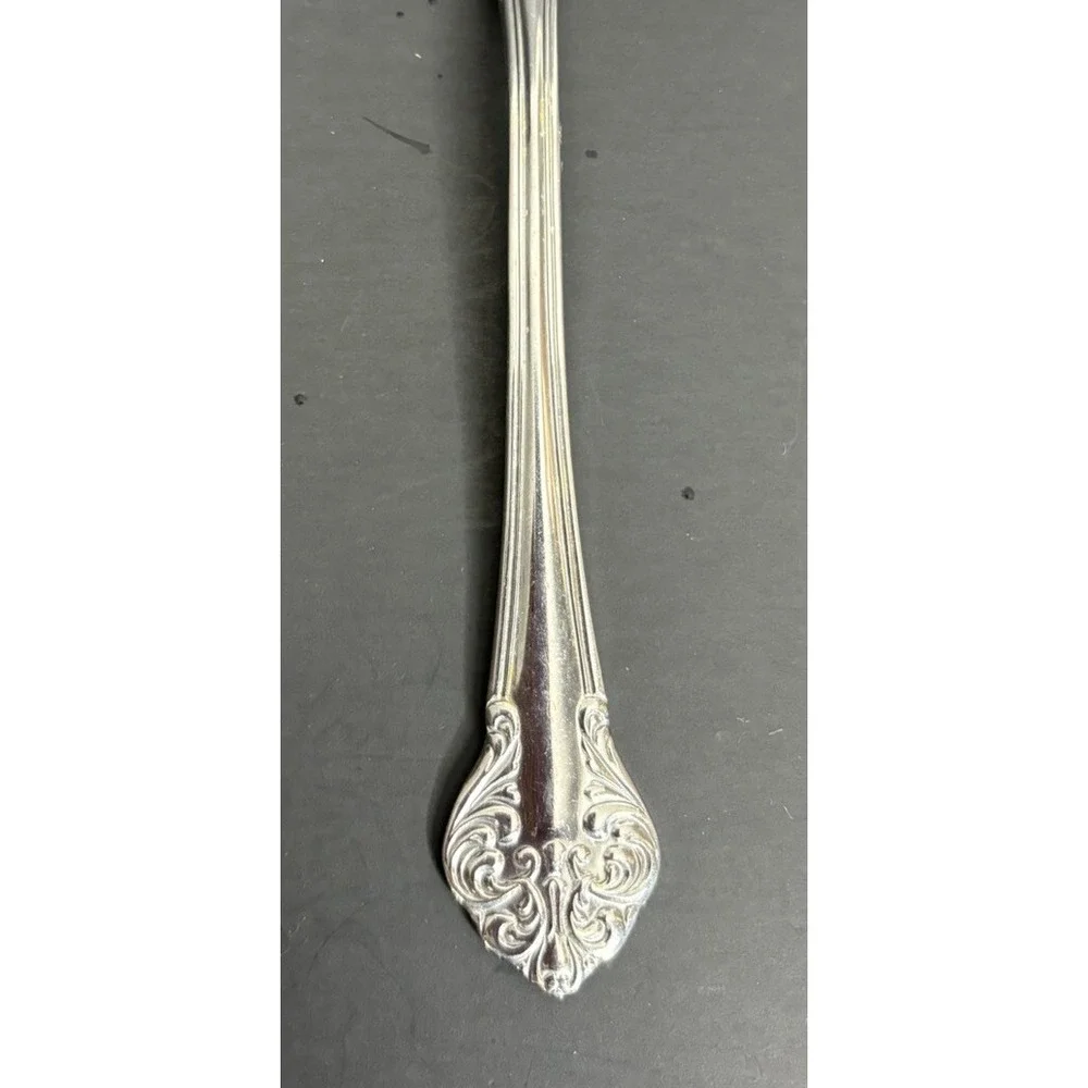 4 Reed & Barton Elegante Oval Soup Spoon Stainless Select Flatware 7 1/4